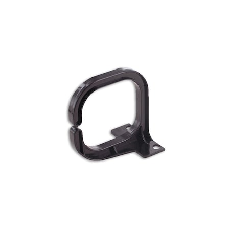Quest Mfg Vertical D-Ring Cable Manager, 34 Cables, 1U, Black VD-00-034